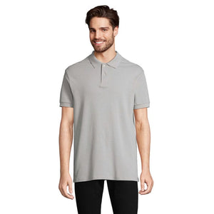 Polo Pacific  Uomo Grigio Puro / S - personalizzabile con logo