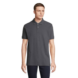 Polo Pacific  Uomo grigio scuro / S - personalizzabile con logo