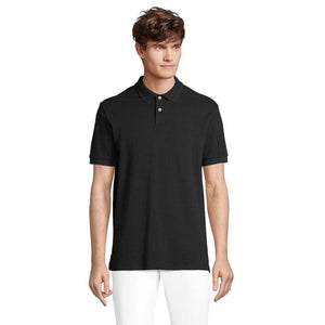 Polo Pacific  Uomo Nero / S - personalizzabile con logo