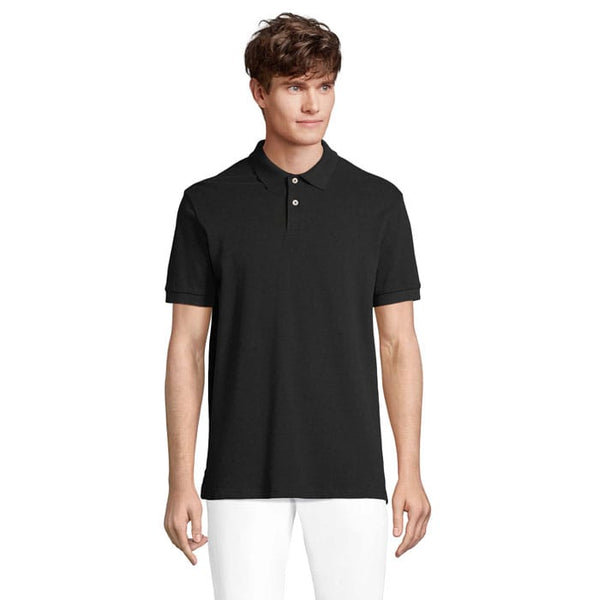 Polo Pacific  Uomo Nero / S - personalizzabile con logo