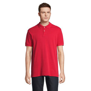 Polo Pacific  Uomo Rosso / S - personalizzabile con logo