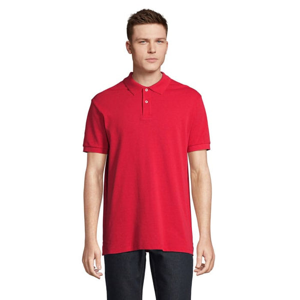 Polo Pacific  Uomo Rosso / S - personalizzabile con logo