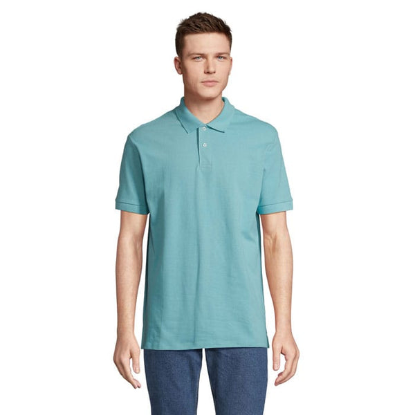 Polo Pacific  Uomo verde calce / S - personalizzabile con logo