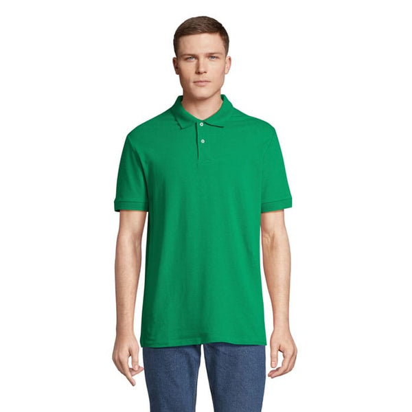 Polo Pacific  Uomo verde / S - personalizzabile con logo