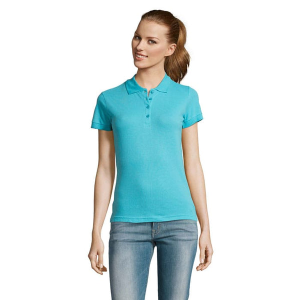 Polo Paion Donna  170G Blu Atollo / S - personalizzabile con logo