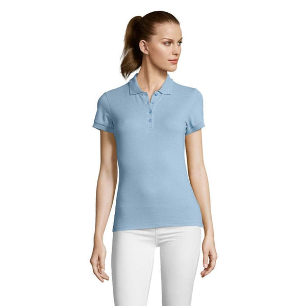 Polo Paion Donna  170G Cielo / S - personalizzabile con logo
