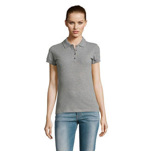 Polo Paion Donna  170G grigio / S - personalizzabile con logo