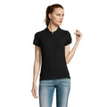 Polo Paion Donna  170G Nero / S - personalizzabile con logo