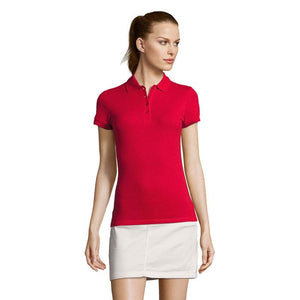 Polo Paion Donna  170G Rosso / S - personalizzabile con logo