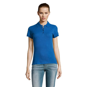 Polo Paion Donna  170G royal / S - personalizzabile con logo