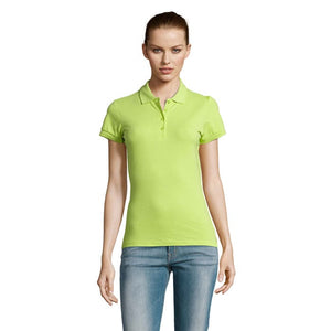 Polo Paion Donna  170G verde calce / S - personalizzabile con logo