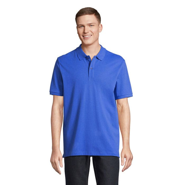 Polo  Pegase Organica 210G royal / XS - personalizzabile con logo
