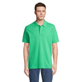 Polo  Pegase Organica 210G verde calce / XS - personalizzabile con logo