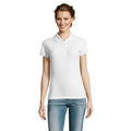 Polo People Donna  210G Bianco / S - personalizzabile con logo