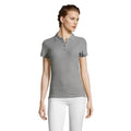 Polo People Donna  210G grigio / S - personalizzabile con logo