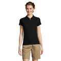 Polo People Donna  210G Nero / S - personalizzabile con logo