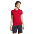 Polo People Donna  210G Rosso / S - personalizzabile con logo