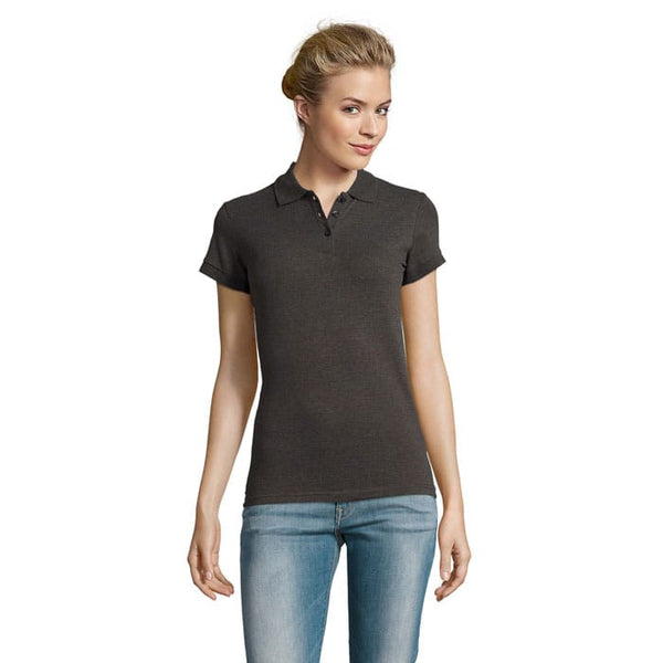Polo  Perfect Donna 180 Antracite Melange / S - personalizzabile con logo