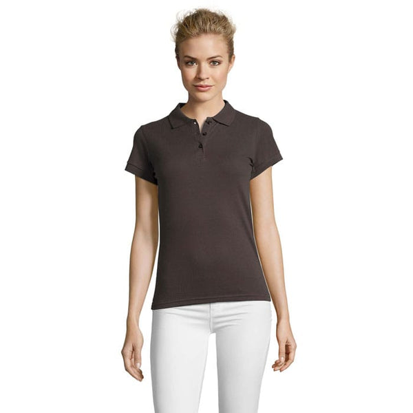 Polo  Perfect Donna 180 Grigio Scuro / S - personalizzabile con logo