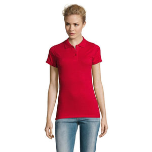 Polo  Perfect Donna 180 Rosso / S - personalizzabile con logo