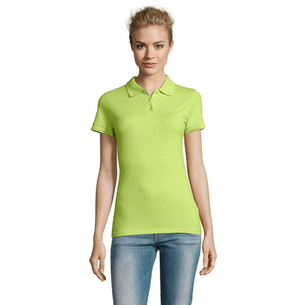 Polo  Perfect Donna 180 verde calce / S - personalizzabile con logo