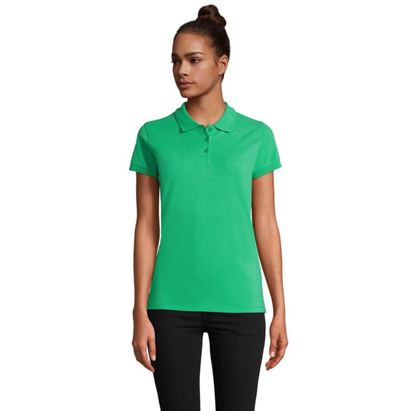 Polo  Perfect Donna 180 Verde Primavera / S - personalizzabile con logo