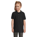 Polo Perfect Kids  180G Nero / L - personalizzabile con logo