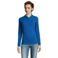 Polo Perfect  Lsl Donna 180 royal / S - personalizzabile con logo