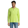 Polo Perfect  Lsl Uomo 180 verde calce / S - personalizzabile con logo