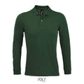 Polo Perfect  Lsl Uomo 180 verde / S - personalizzabile con logo