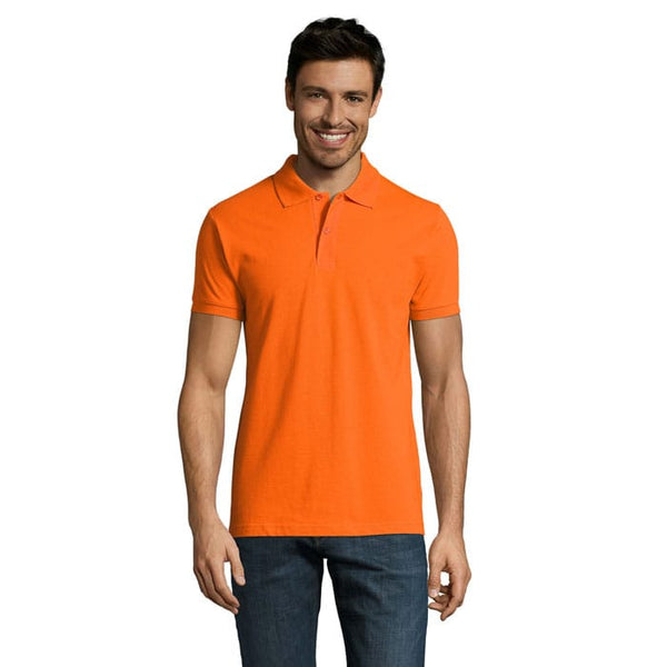 Polo  Perfect Men 180G Arancione / S - personalizzabile con logo