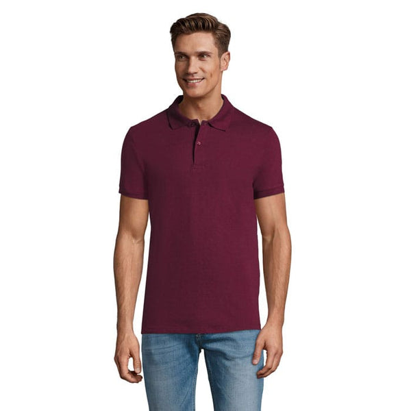 Polo  Perfect Men 180G bordeaux / S - personalizzabile con logo