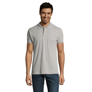 Polo  Perfect Men 180G Grigio Puro / S - personalizzabile con logo
