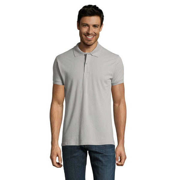 Polo  Perfect Men 180G Grigio Puro / S - personalizzabile con logo