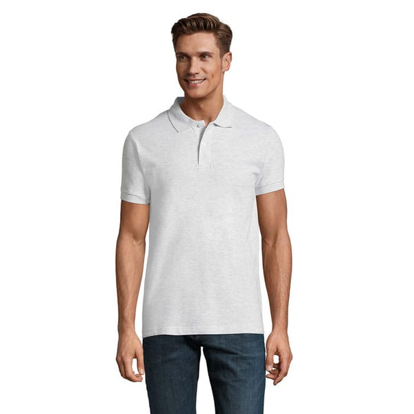 Polo  Perfect Men 180G grigio / S - personalizzabile con logo