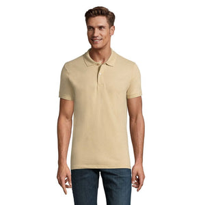 Polo  Perfect Men 180G natural / S - personalizzabile con logo