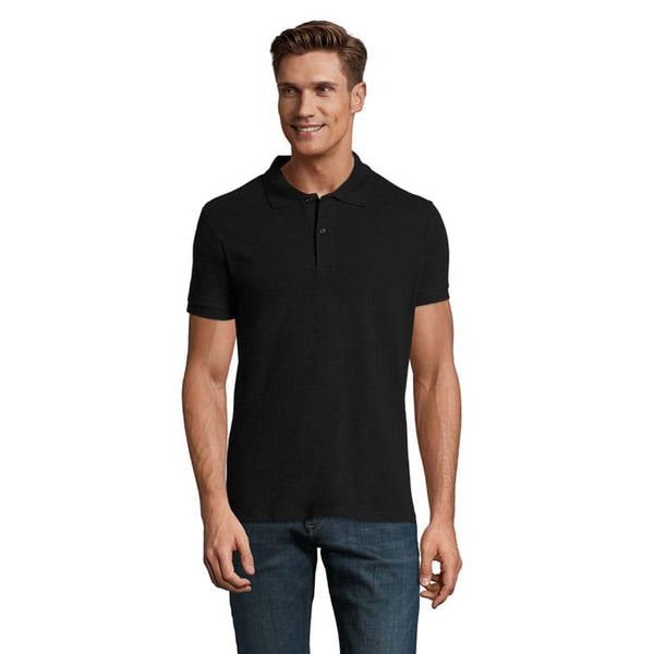 Polo  Perfect Men 180G Nero / XS - personalizzabile con logo