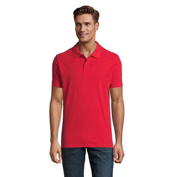 Polo  Perfect Men 180G Rosso / XS - personalizzabile con logo