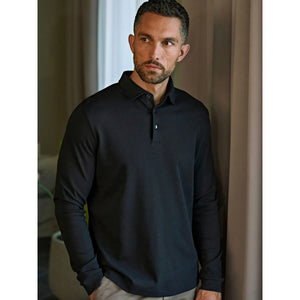 Polo Pima Cotton Long Sleeve - personalizzabile con logo