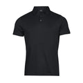 Polo Pima Cotton nero / S - personalizzabile con logo