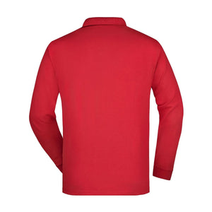 Polo Piqué Long-sleeved - personalizzabile con logo