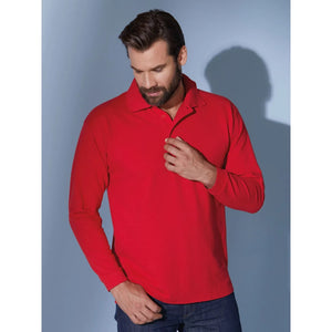 Polo Piqué Long-sleeved - personalizzabile con logo
