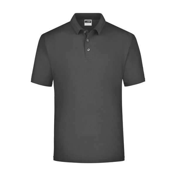 Polo Piqué Medium dark-grey / S - personalizzabile con logo