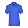 Polo Piqué Medium royal / S - personalizzabile con logo