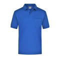 Polo Piqué Pocket royal / S - personalizzabile con logo