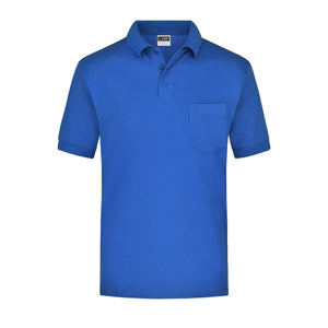 Polo Piqué Pocket royal / S - personalizzabile con logo
