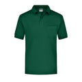 Polo Piqué Pocket verde / S - personalizzabile con logo