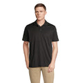 Polo Pitcher Unisex Nero / XS - personalizzabile con logo