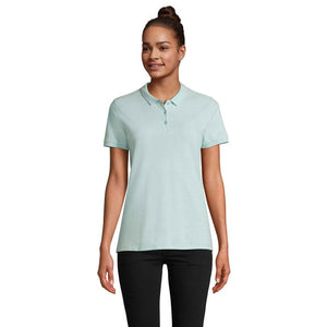 Polo  Planet Donna 170G azzurro / XS - personalizzabile con logo