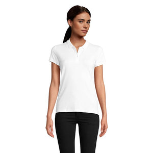 Polo  Planet Donna 170G Bianco / XS - personalizzabile con logo